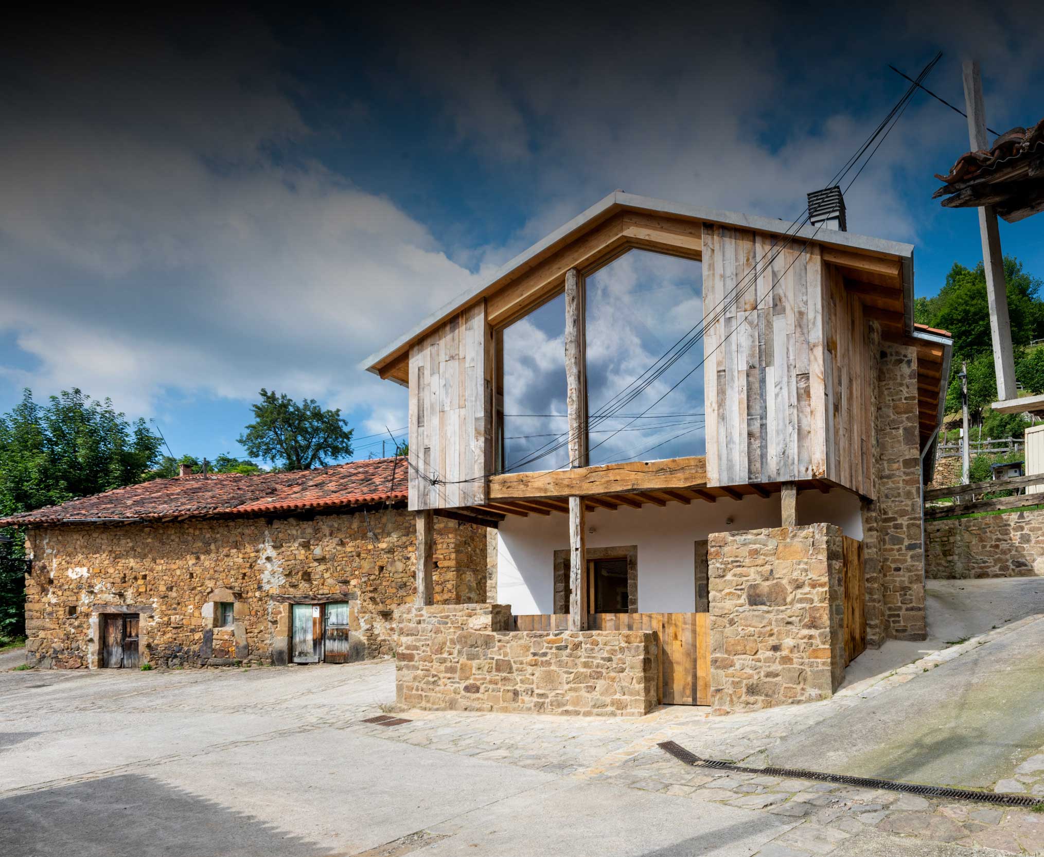 Benaki, apartamentos rurales en el parque de redes en el centro de Asturias